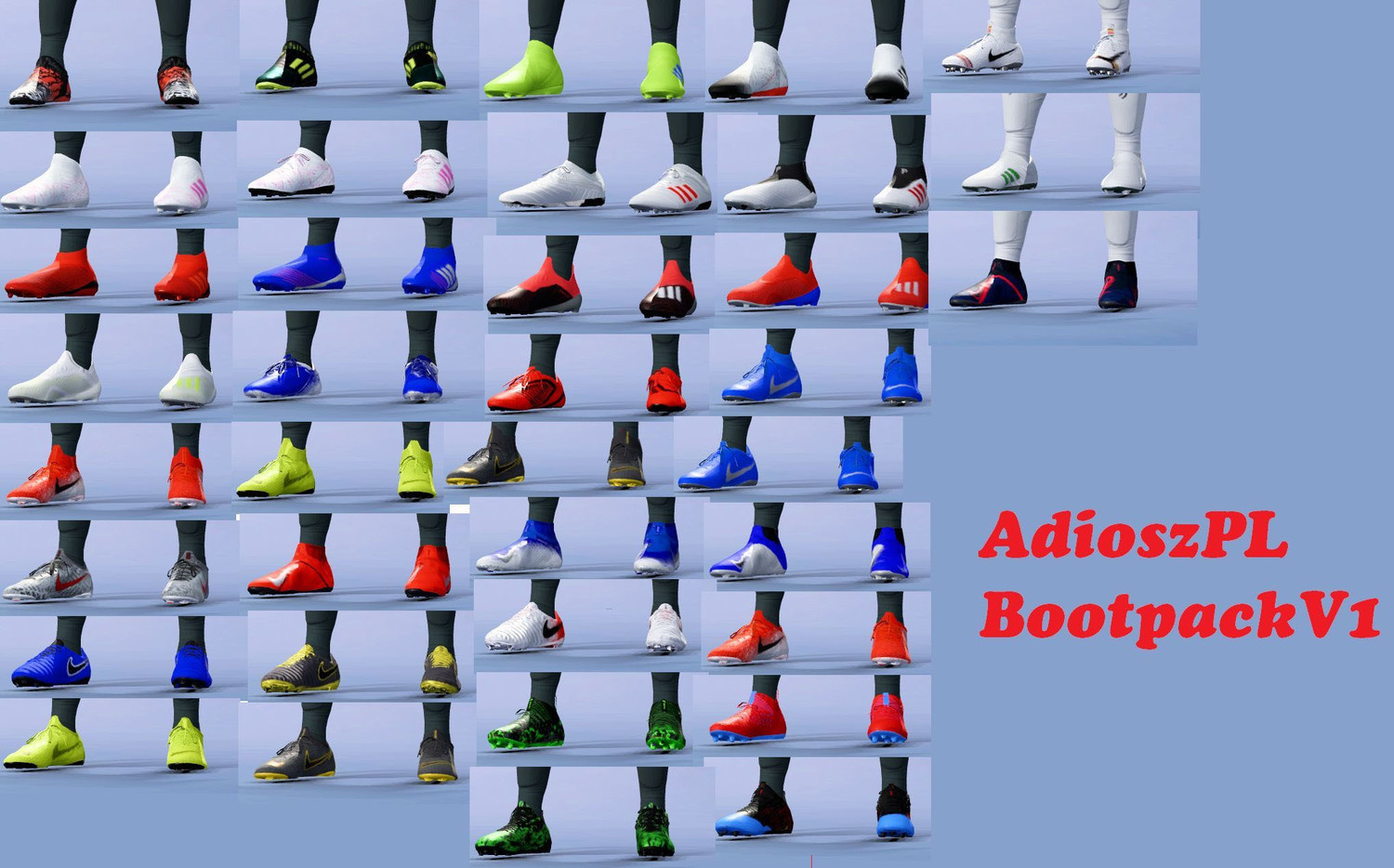 Пак бутс Adidas и Nike 2019 V1 от AdioszPL